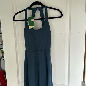 NWT Halara twist back midi dress medium